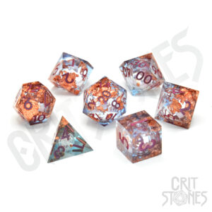 Seraphic Reverie Liquid Core RPG Dice Set