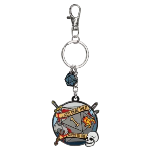 Guess I'll Die Keychain