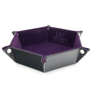 CritStones Foldable Dice Tray Purple