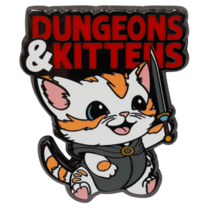 Dungeons & Kittens Pin
